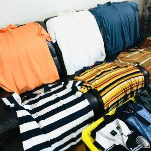 MENS CLOTHING mostly sizes 2X A few 3X's